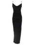Coperni Washing Clip Gala Dress Black