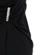 Coperni Washing Clip Gala Dress Black
