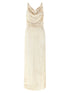 Coperni Sequin Dress Beige