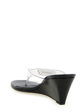 Coperni Logo Patch Sandals Transparent