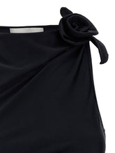 Coperni Asymmetric Flower Top Black