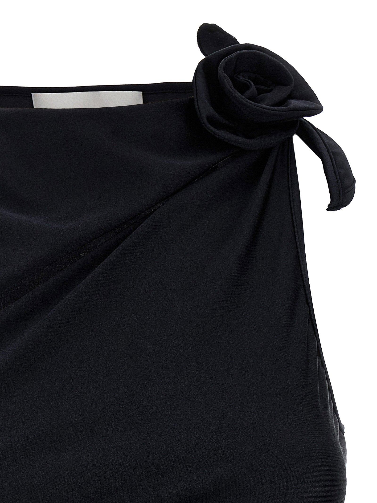 Coperni Asymmetric Flower Top Black