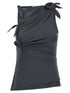 Coperni Asymmetric Flower Top Gray