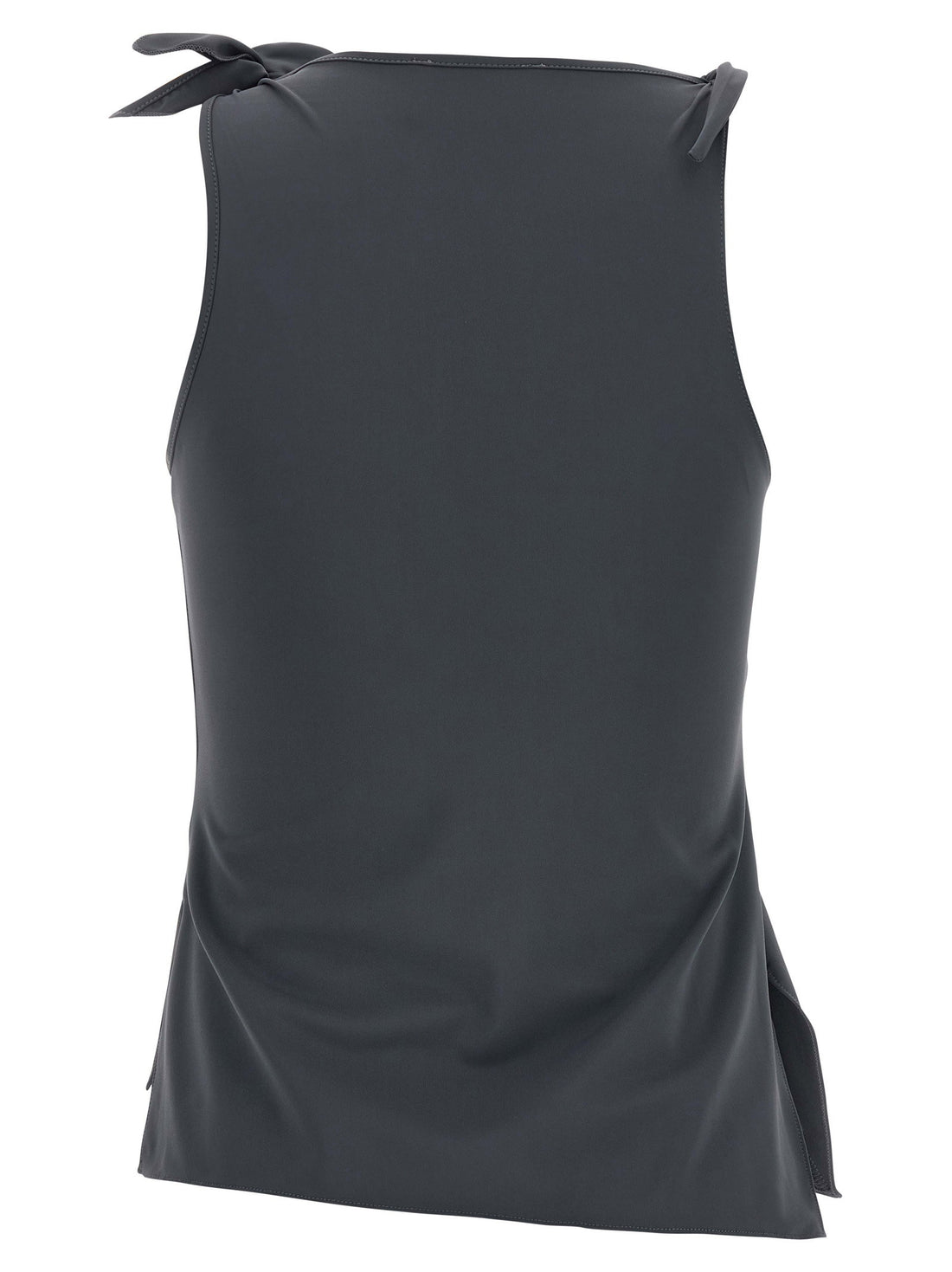 Coperni Asymmetric Flower Top Gray