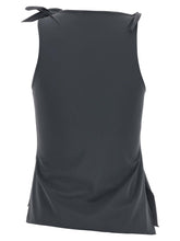 Coperni Asymmetric Flower Top Gray