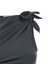 Coperni Asymmetric Flower Top Gray