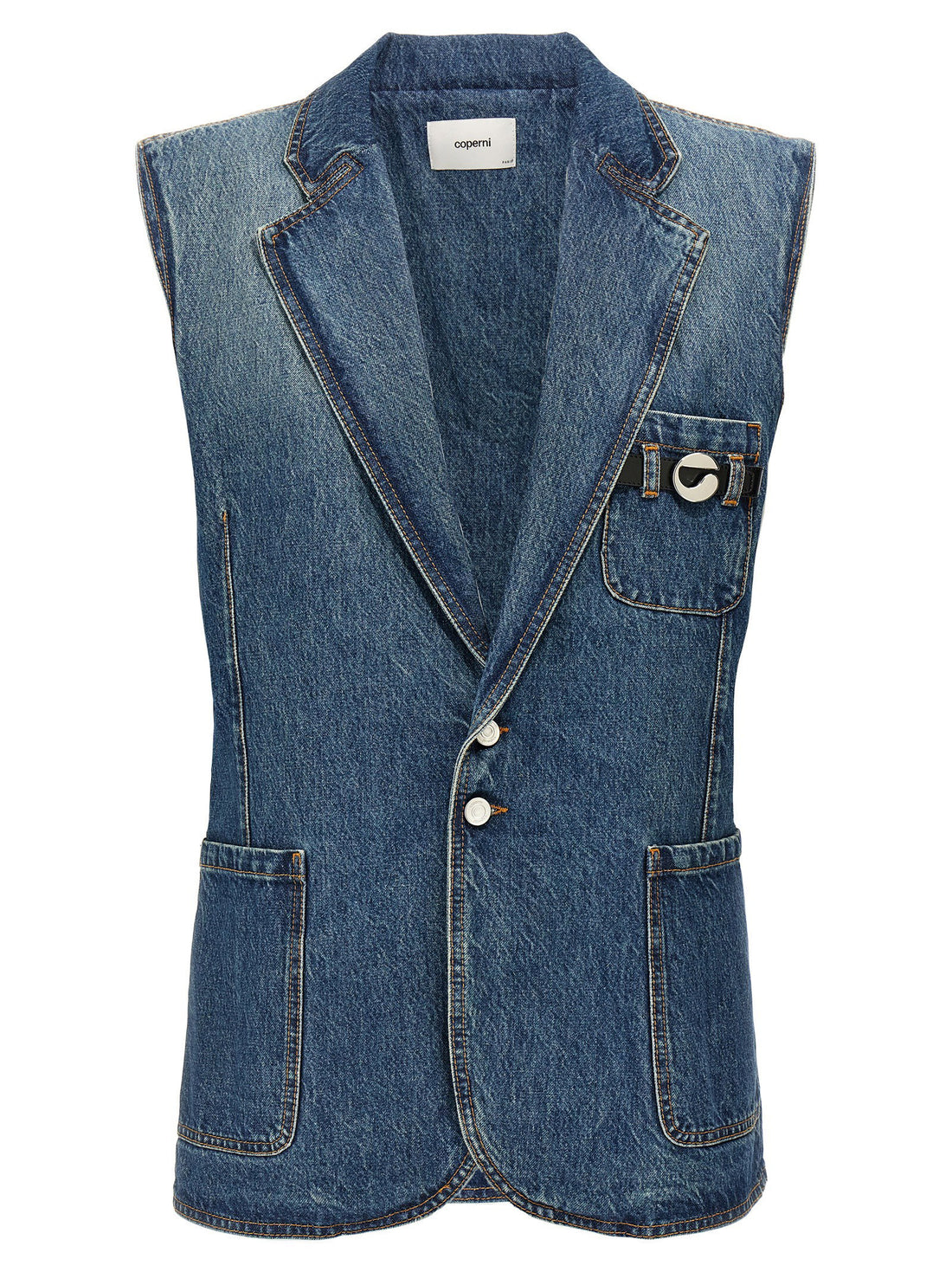 Coperni Strap Vest Blue