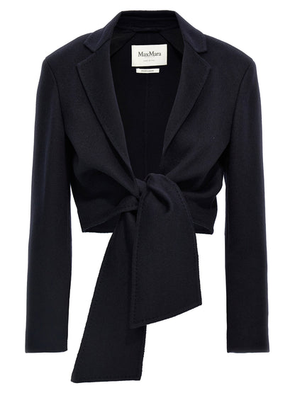 Max Mara Corone Short Jacket Blue
