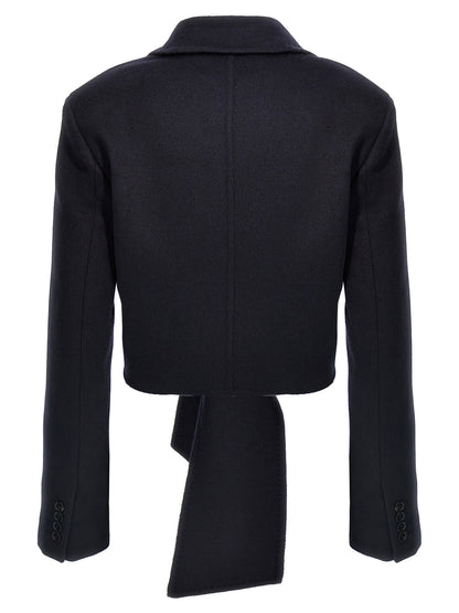 Max Mara Corone Short Jacket Blue