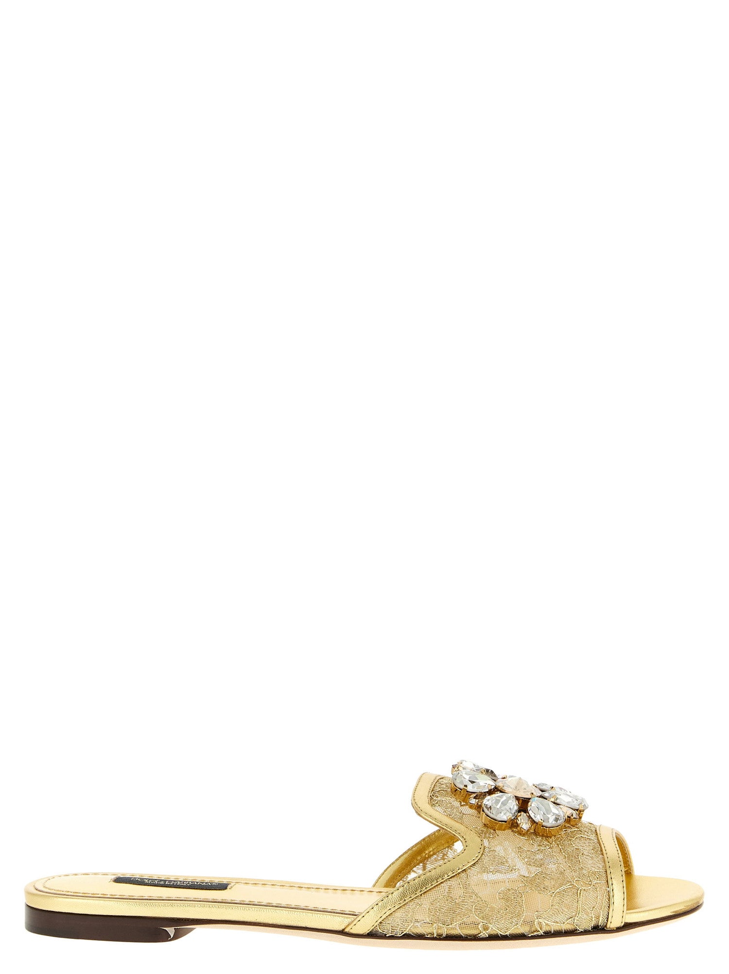 Dolce &amp; Gabbana Taormina Sandals Gold