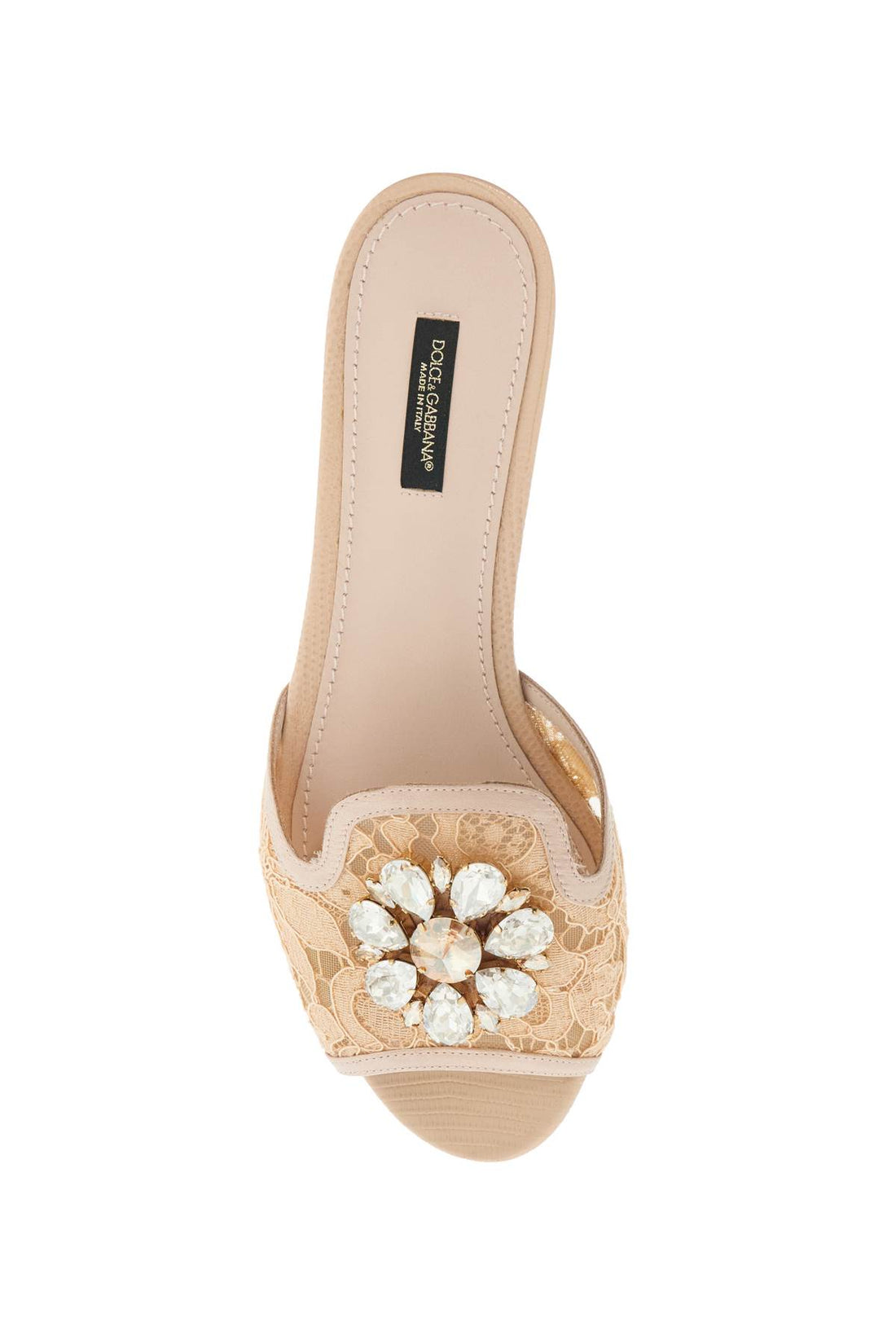 Claquettes en dentelle D&amp;amp;G Bianca