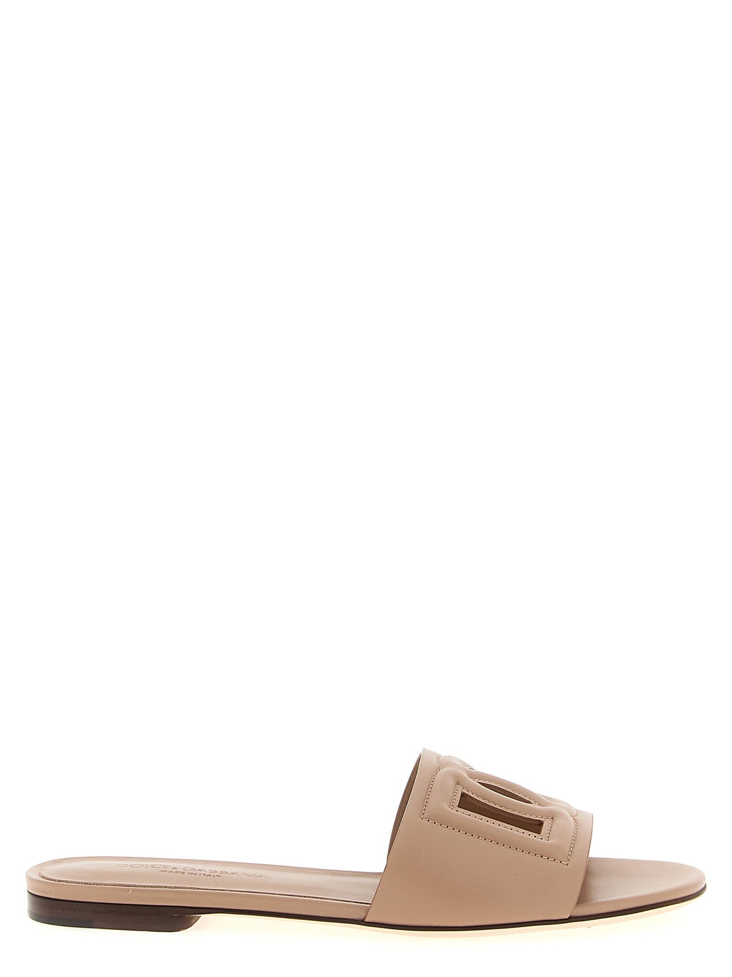 Dolce &amp; Gabbana Dg Millennials Slides Beige
