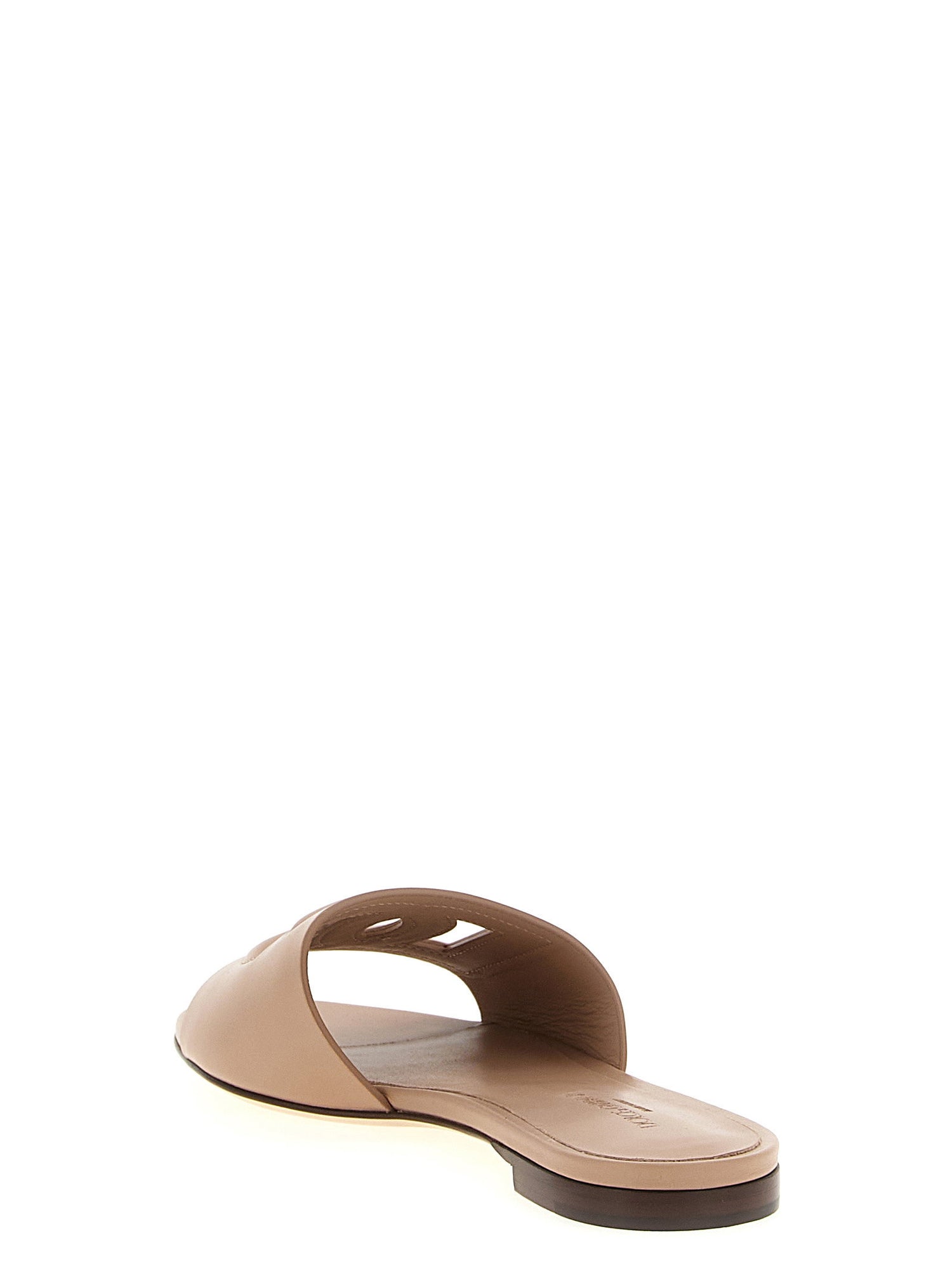 Dolce &amp; Gabbana Dg Millennials Slides Beige