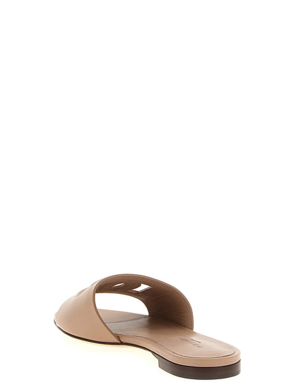 Dolce &amp; Gabbana Dg Millennials Slides Beige