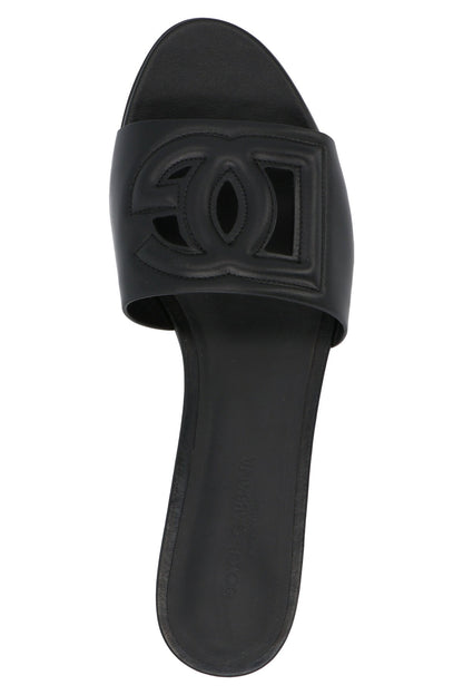 Dolce &amp; Gabbana Dg Millennials Slide Black
