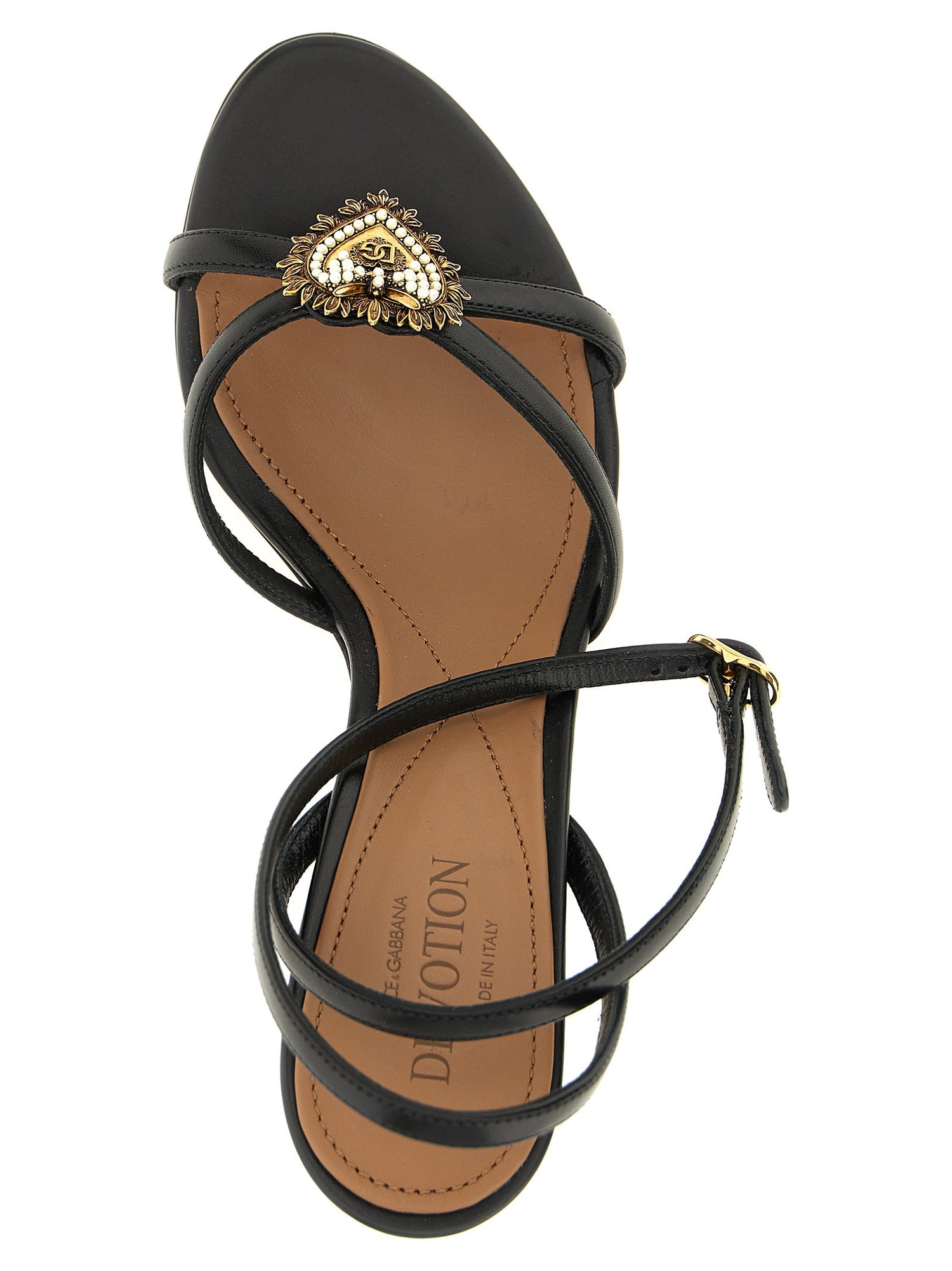 Dolce &amp; Gabbana Devotion Sandals Black  