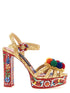 Dolce & Gabbana Keira Sandals Multicolor