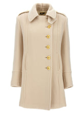 Tom Ford Single-breasted Wool Coat White