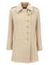 Tom Ford Single-breasted Wool Coat White