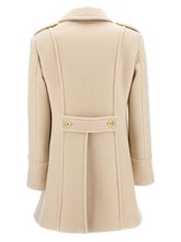 Tom Ford Single-breasted Wool Coat White