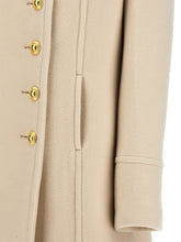 Tom Ford Single-breasted Wool Coat White