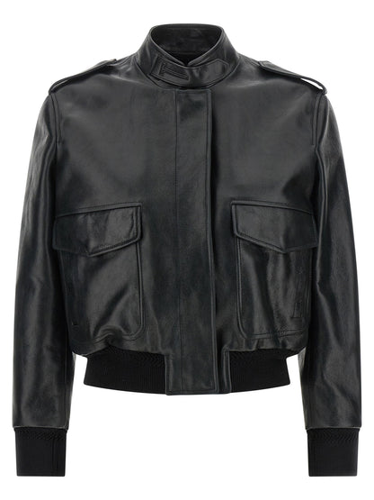 Tom Ford Aviator Jacket Black