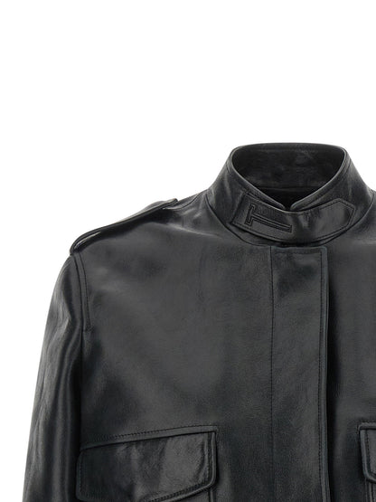 Tom Ford Aviator Jacket Black