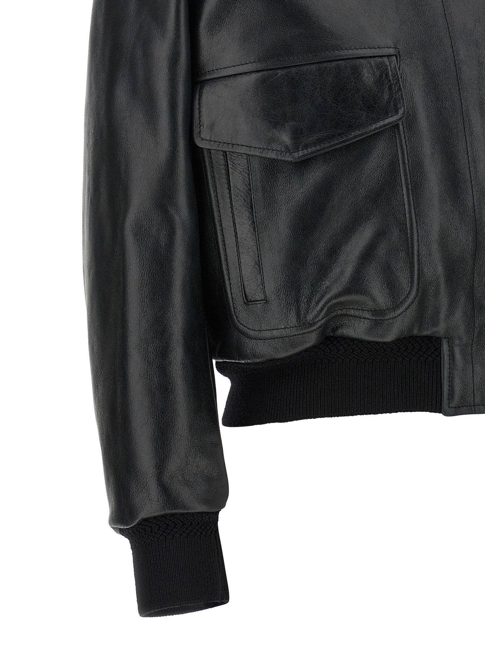 Tom Ford Aviator Jacket Black