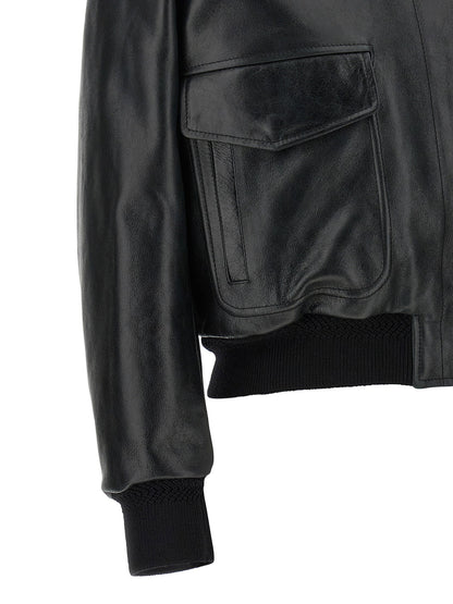 Tom Ford Aviator Jacket Black