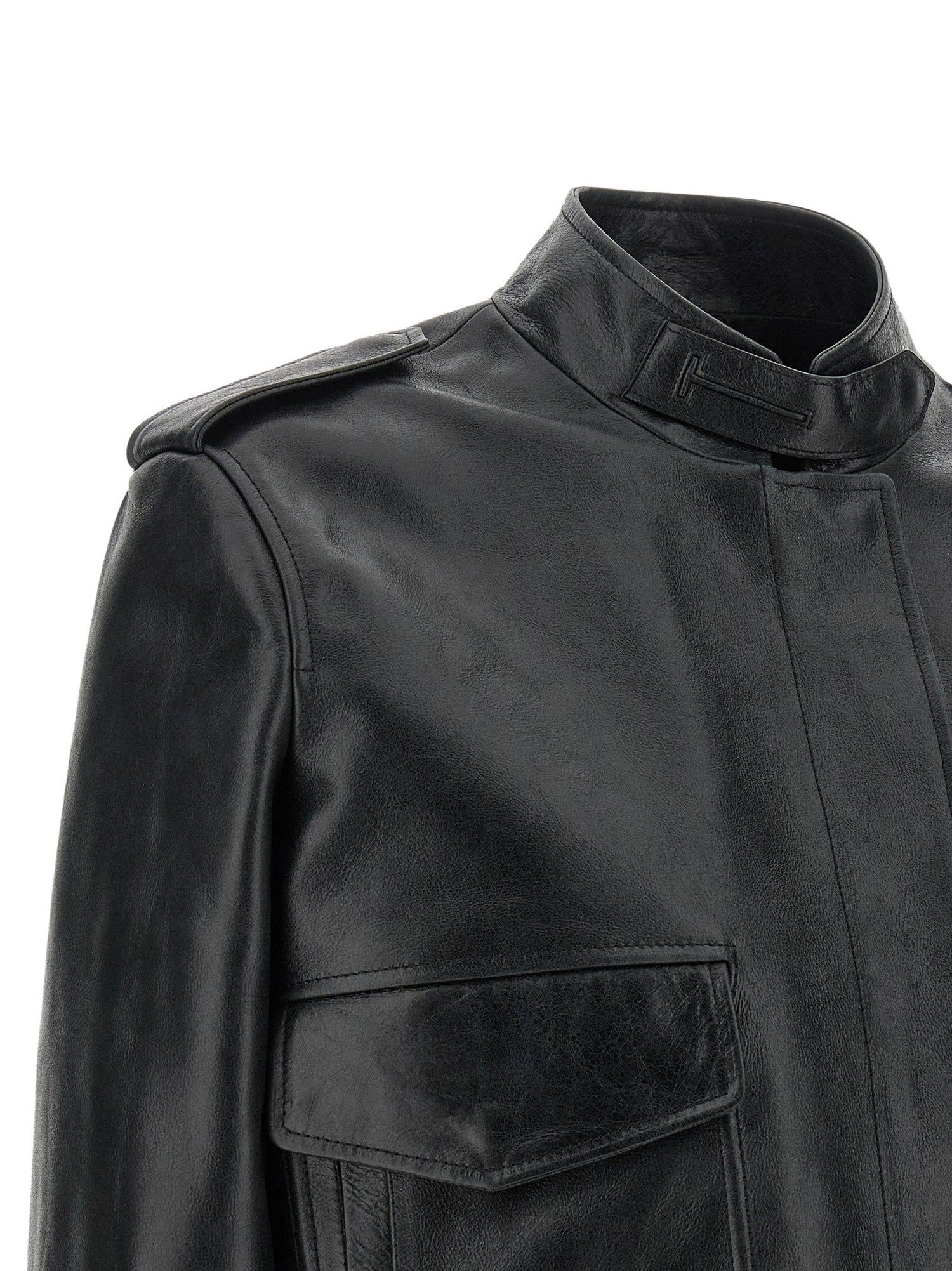 Tom Ford Aviator Jacket Black