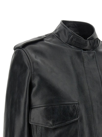 Tom Ford Aviator Jacket Black