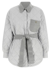 Fabiana Filippi Hybrid Overshirt Gray