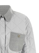 Fabiana Filippi Hybrid Overshirt Gray