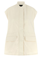 Fabiana Filippi Crochet Vest Beige