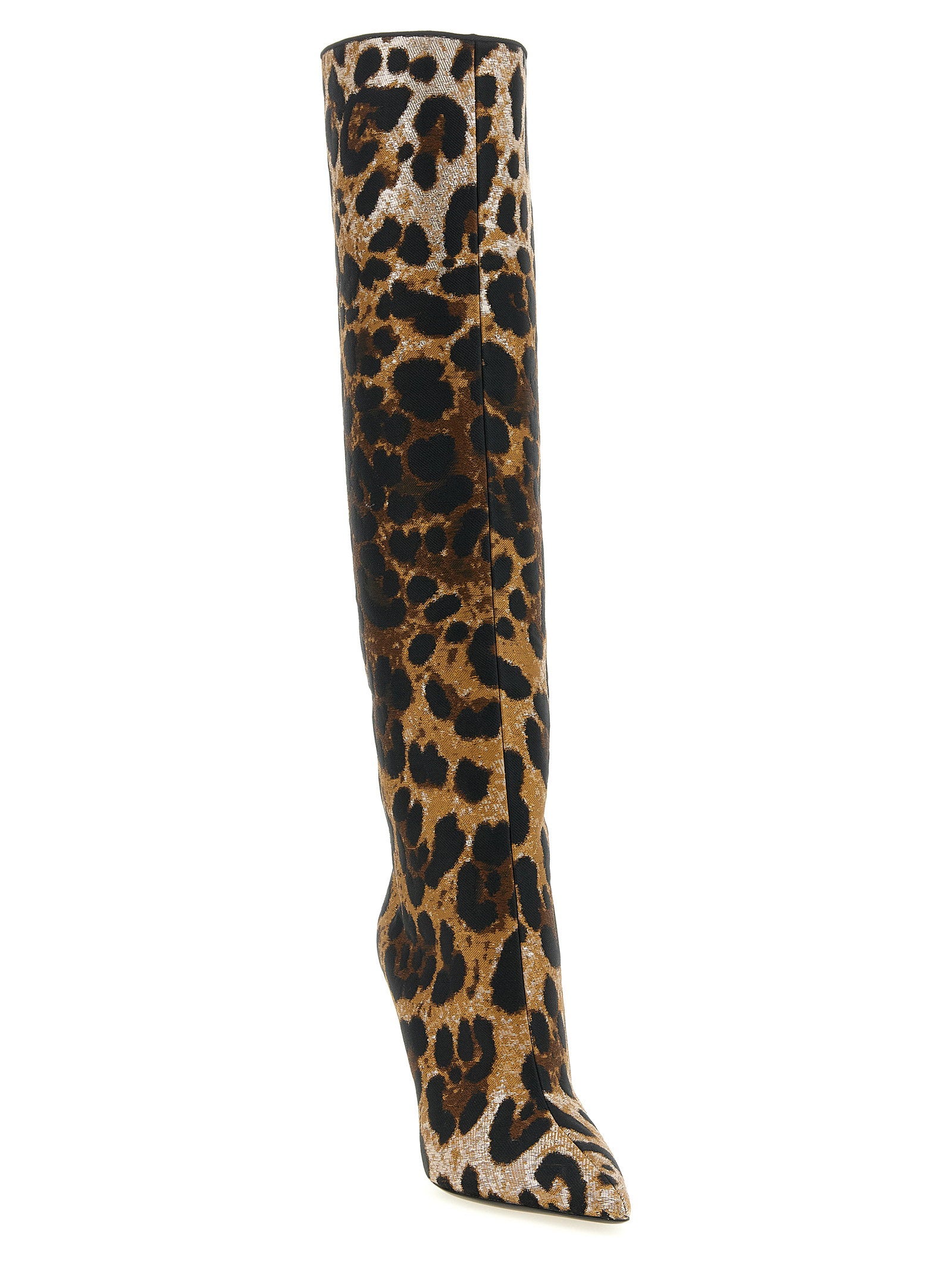 Dolce &amp; Gabbana Leo Jacquard Boots Multicolor