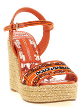 Dolce & Gabbana Maiolica Wedges Orange