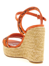 Dolce & Gabbana Maiolica Wedges Orange