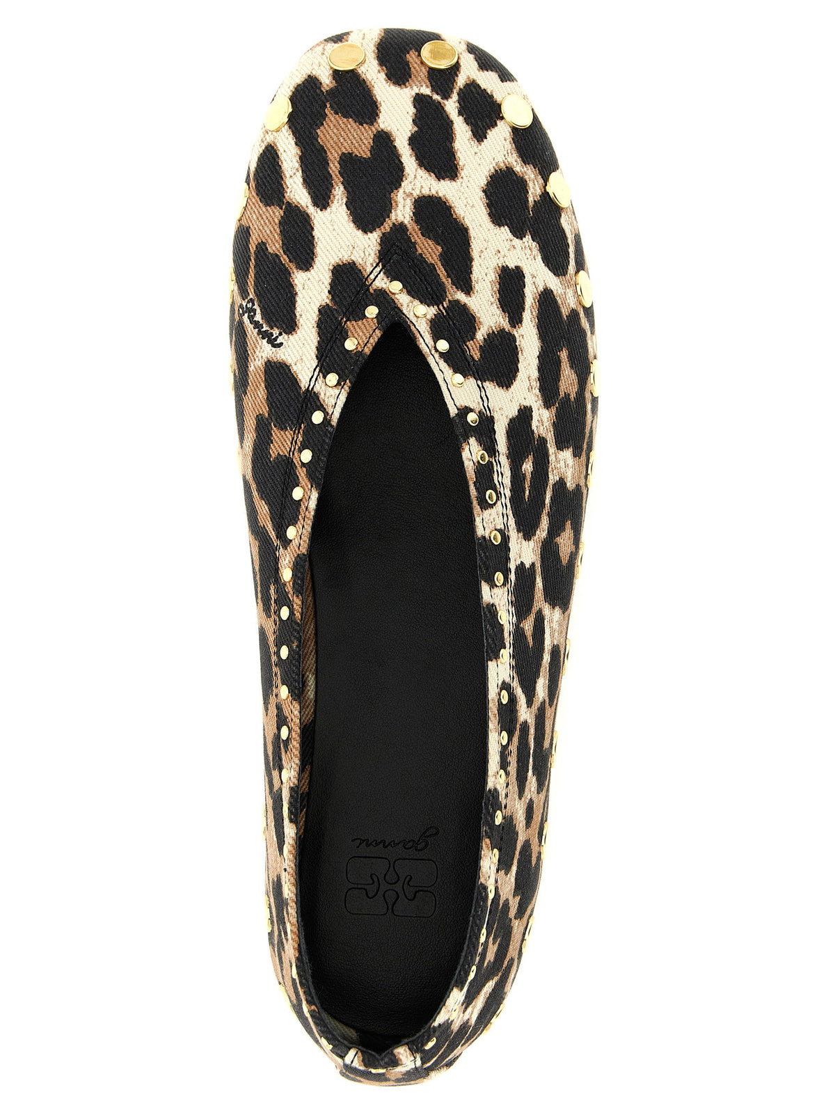 Ganni Jenny Ballet Flats Multicolor