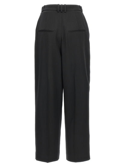 Balmain Grain De Poudre Pants Black