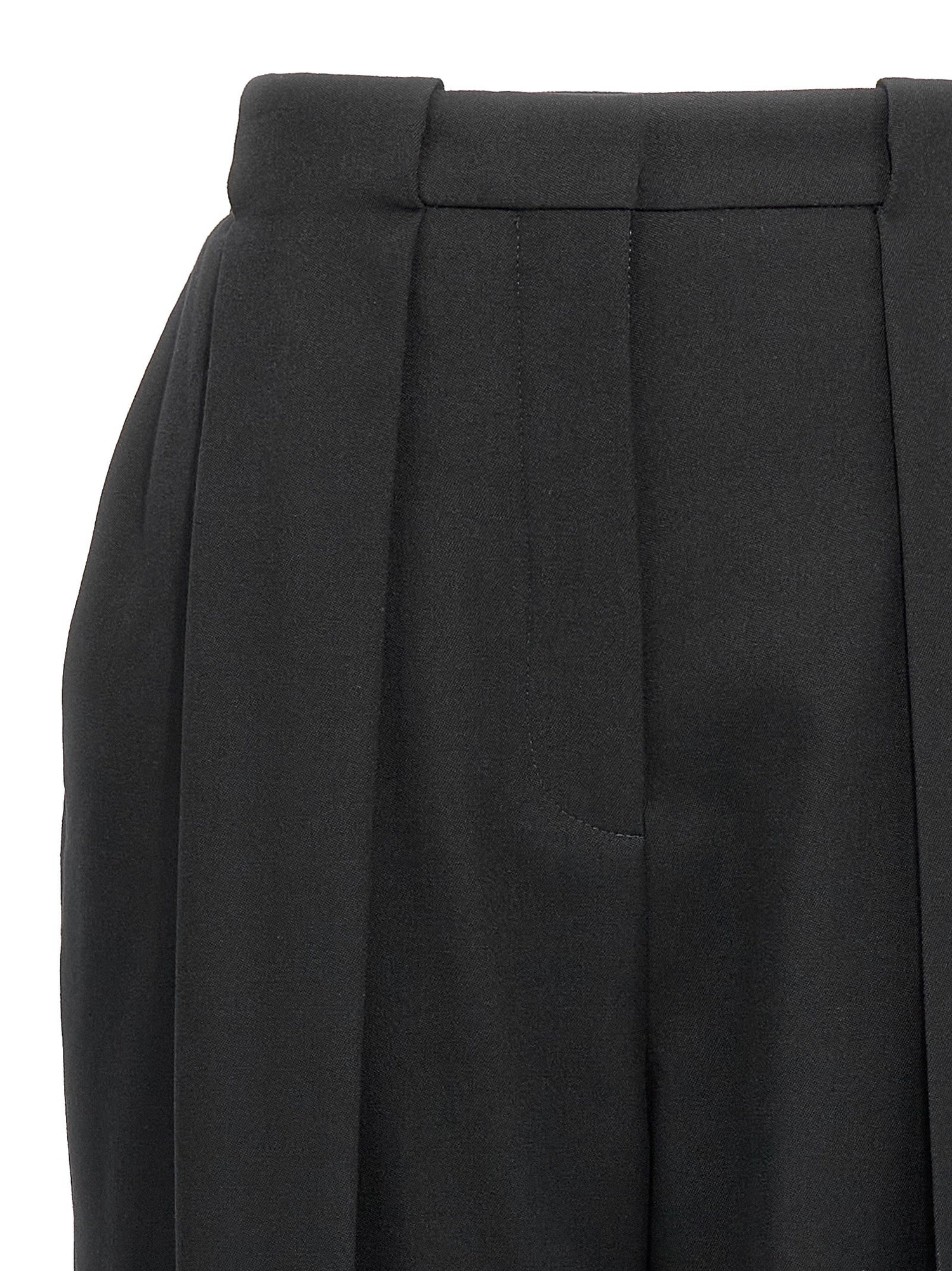 Balmain Grain De Poudre Pants Black