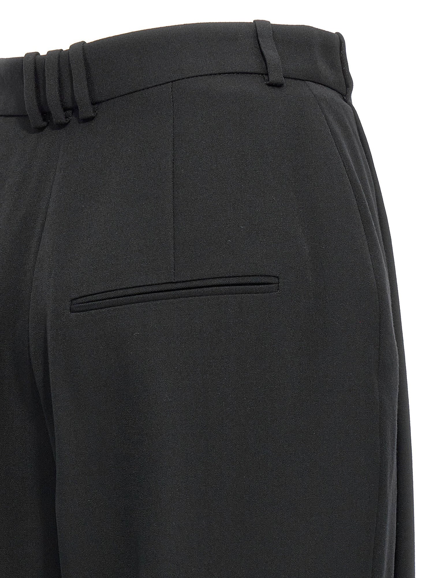 Balmain Grain De Poudre Pants Black