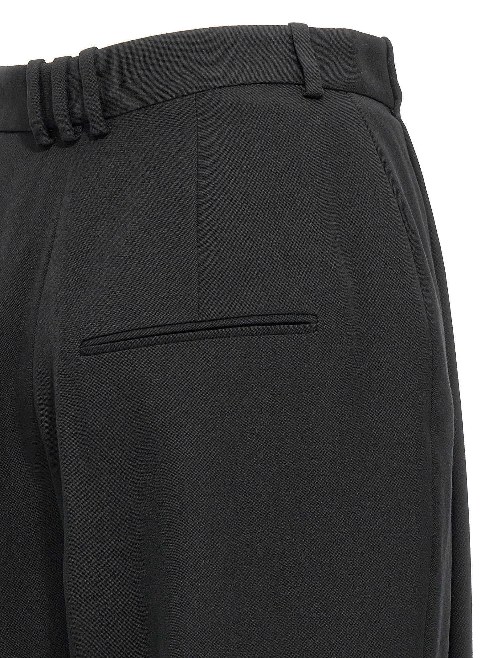 Balmain Grain De Poudre Pants Black