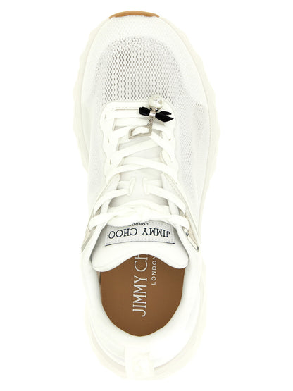 Jimmy Choo Diamond Run Sneakers White
