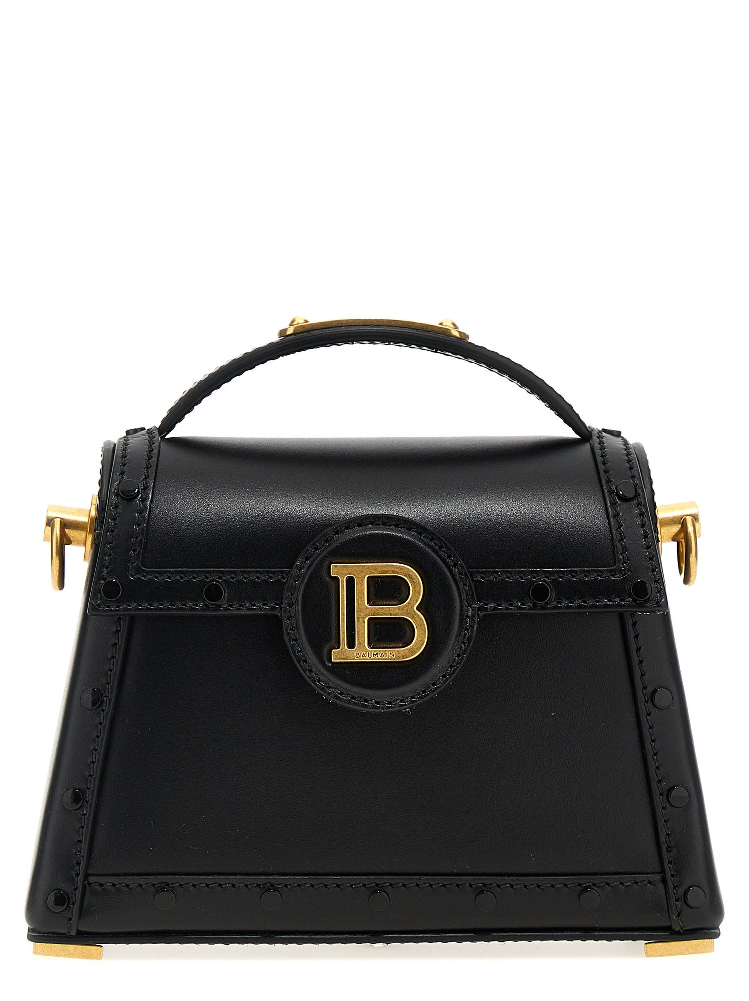 Balmain B-buzz Dynasty Small Handbag Black