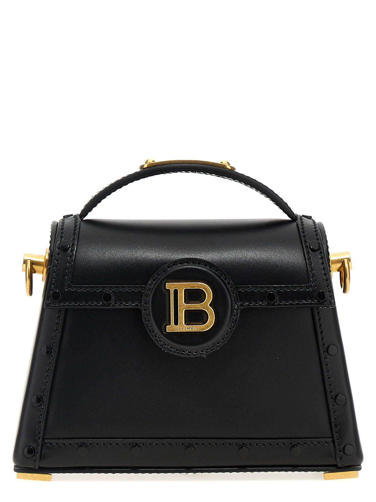 Balmain B-buzz Dynasty Small Handbag Black