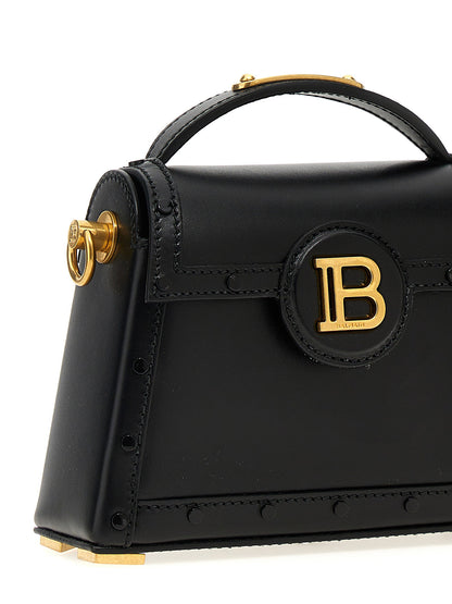 Balmain B-buzz Dynasty Small Handbag Black