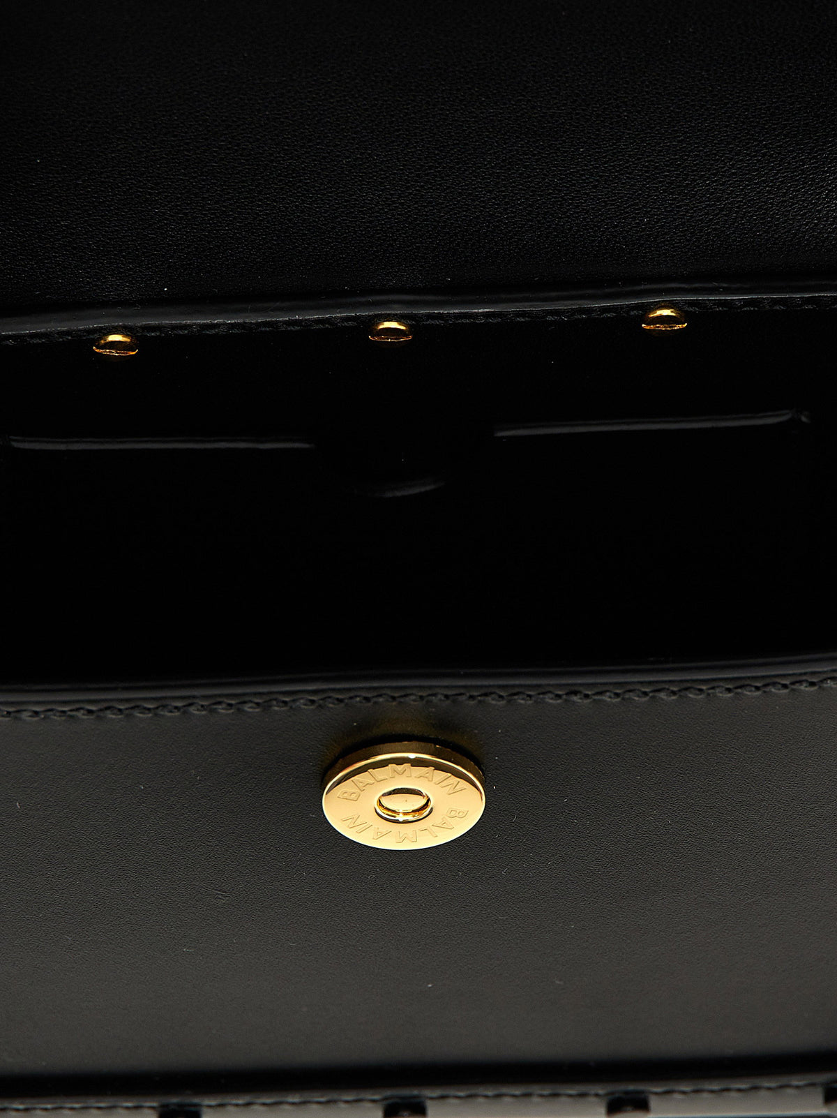 Balmain B-buzz Dynasty Small Handbag Black