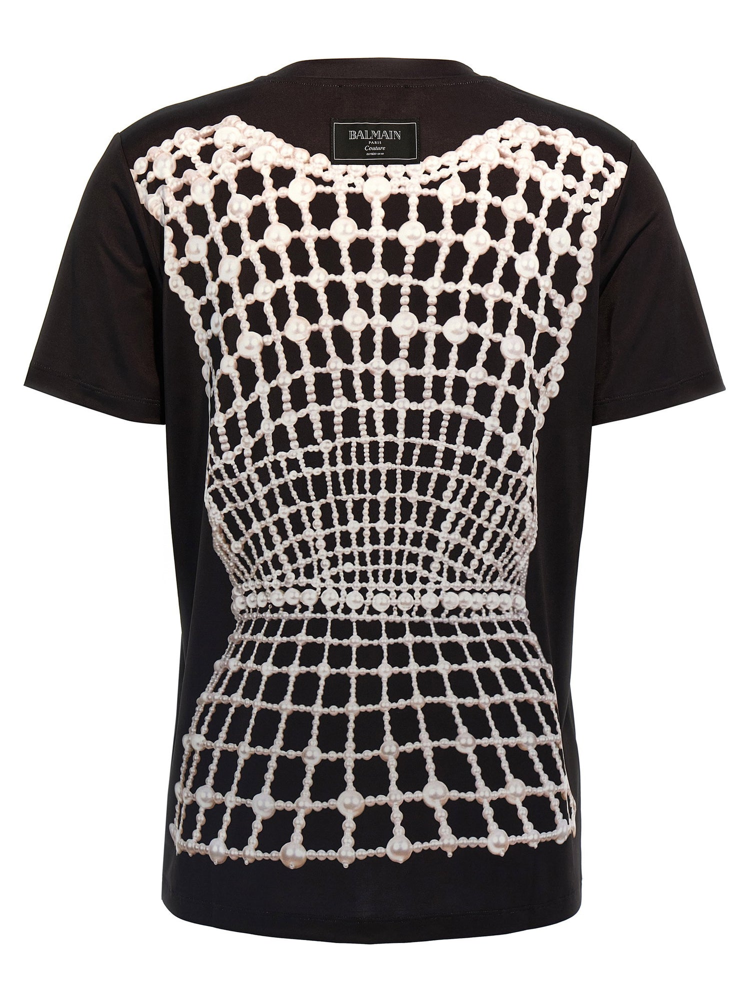 Balmain Trompe Loeil T-shirt Black