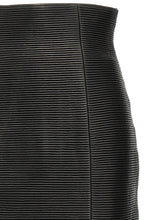 Balmain Hw Rolled Skirt Black