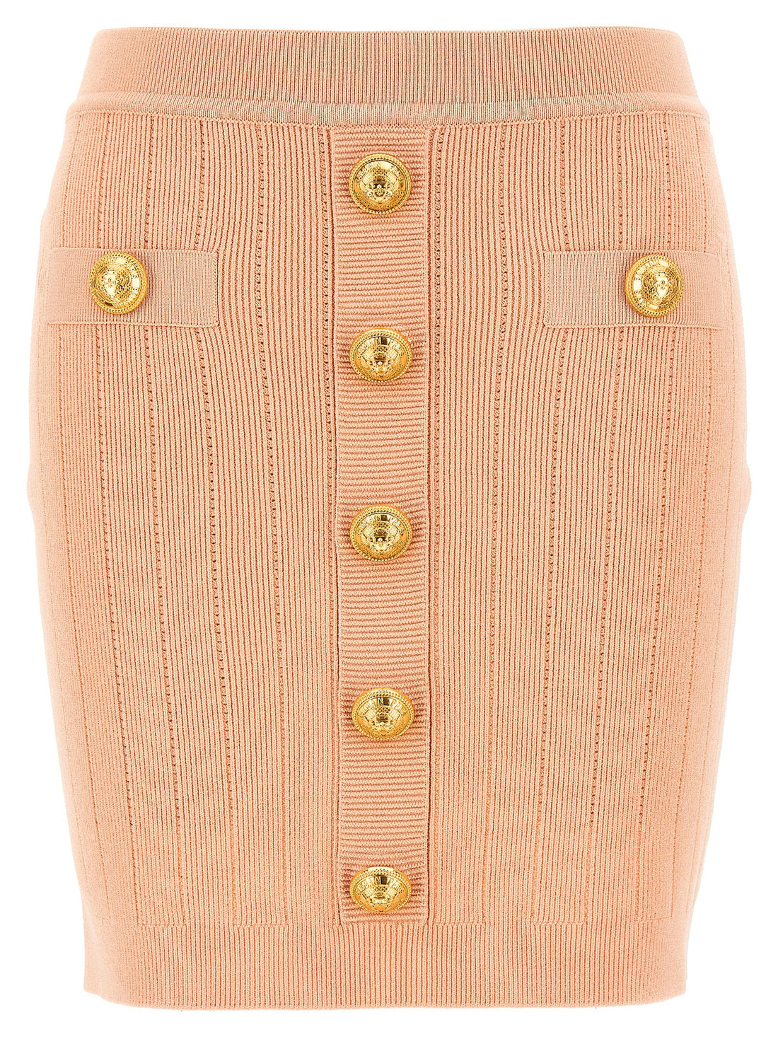 Balmain Chiocciola Skirt Pink
